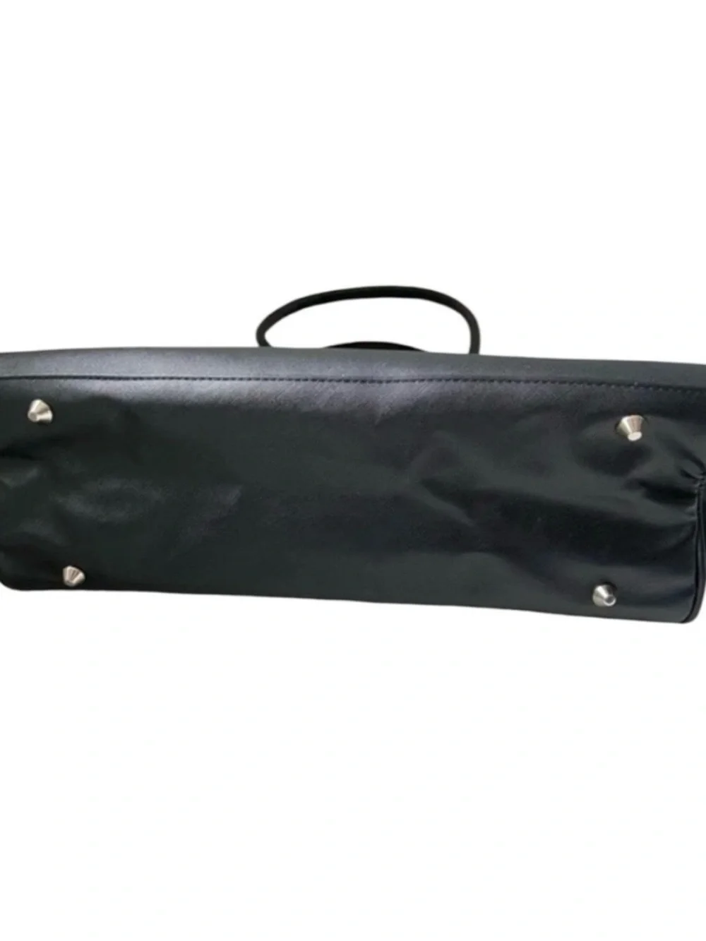 Mary Kay Black Leather-Style Tote with Dual Handles